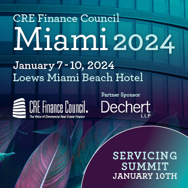 CRE Finance Council January Conference 2024