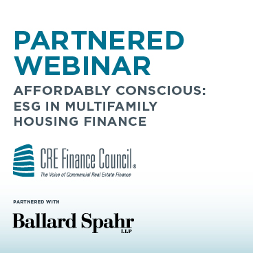 Affordably Conscious: ESG in Multifamily Housing Finance