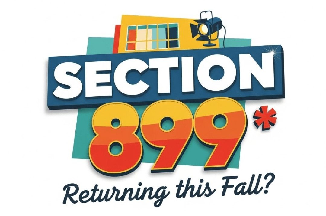 Text "Section 899* Returning this Fall"